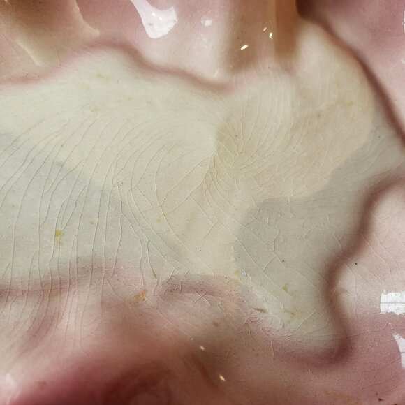 Vintage MCM California Potteries Free-Form Serving Dish 1950’s GUC "BIN E" - Picture 3 of 7